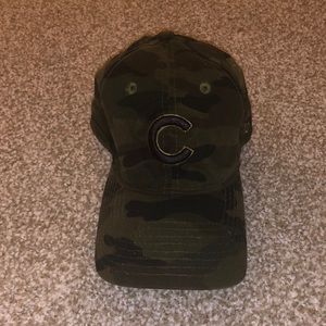 Camo Chicago Cubs hat